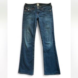 True Religion Women's Boot Cut Jeans in Blue